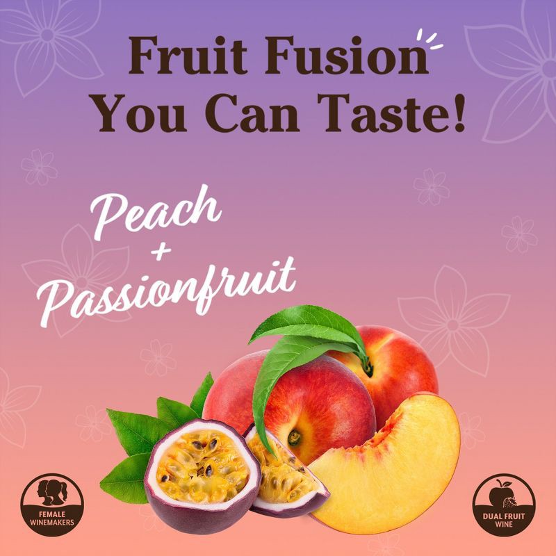 slide 4 of 8, San Antonio Winery San Antonio Fruit Farm Peach Passion Fruit - 750ml Bottle, 750 ml