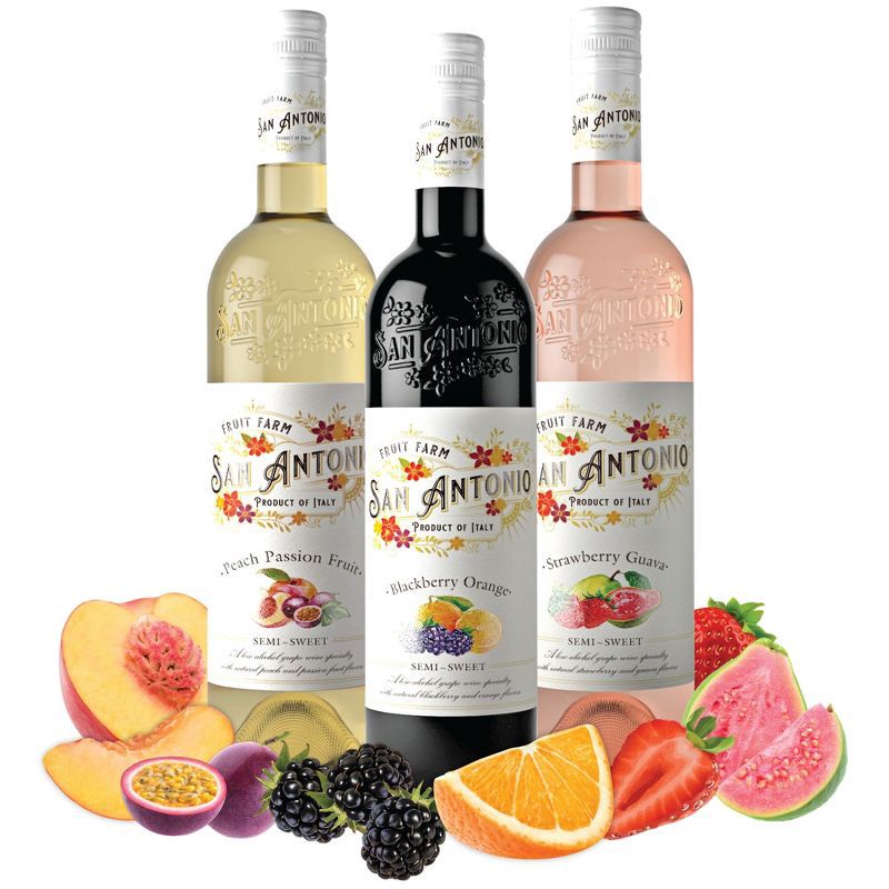 slide 8 of 8, San Antonio Winery San Antonio Fruit Farm Peach Passion Fruit - 750ml Bottle, 750 ml