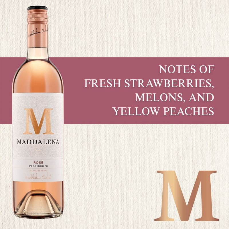 slide 3 of 7, Maddalena Rose Paso Robles - 750ml Bottle, 750 ml