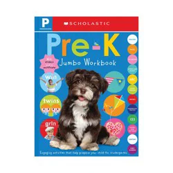 Preschool Jumbo Workbook: Scholastic Early Learners (Jumbo Workbook) - (Paperback)