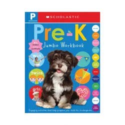 Preschool Jumbo Workbook: Scholastic Early Learners (Jumbo Workbook) - (Paperback)