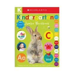 Kindergarten Jumbo Workbook: Scholastic Early Learners (Jumbo Workbook) - (Paperback)