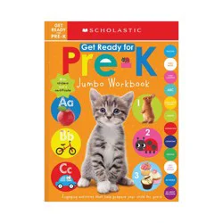 Get Ready for Pre-K Jumbo Workbook: Scholastic Early Learners (Jumbo Workbook) - (Paperback)