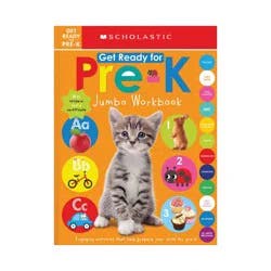 Get Ready for Pre-K Jumbo Workbook: Scholastic Early Learners (Jumbo Workbook) - (Paperback)