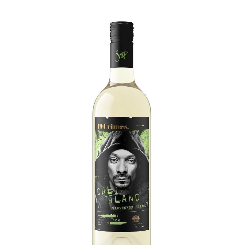 slide 1 of 5, 19 Crimes Cali Blanc Wine - 750ml Bottle, 750 ml