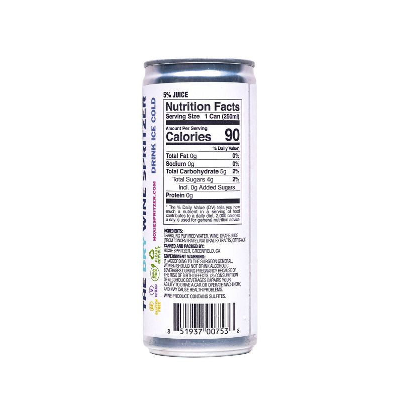 slide 3 of 6, Hoxie Strawberry Rose Wine Spritzer - 4pk/250ml Cans, 4 ct; 250 ml