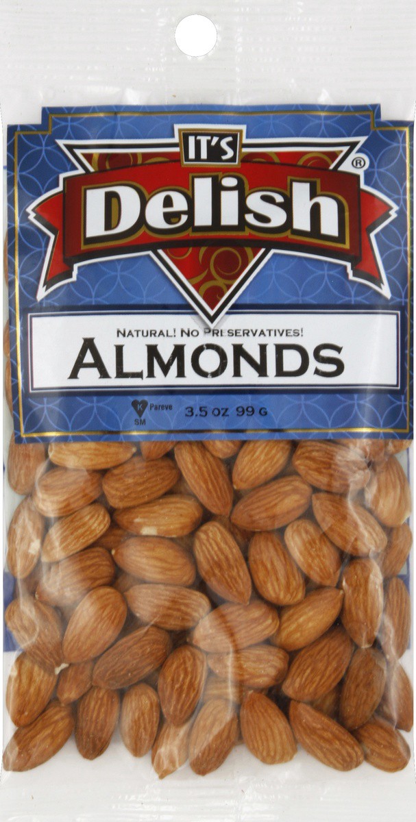slide 4 of 4, It's Delish Almonds 3.5 oz, 3.5 oz