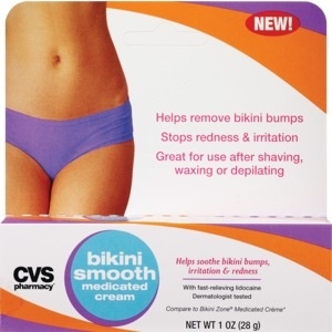 slide 1 of 1, CVS Health Bikini Smooth Medicated Cream, 1 oz