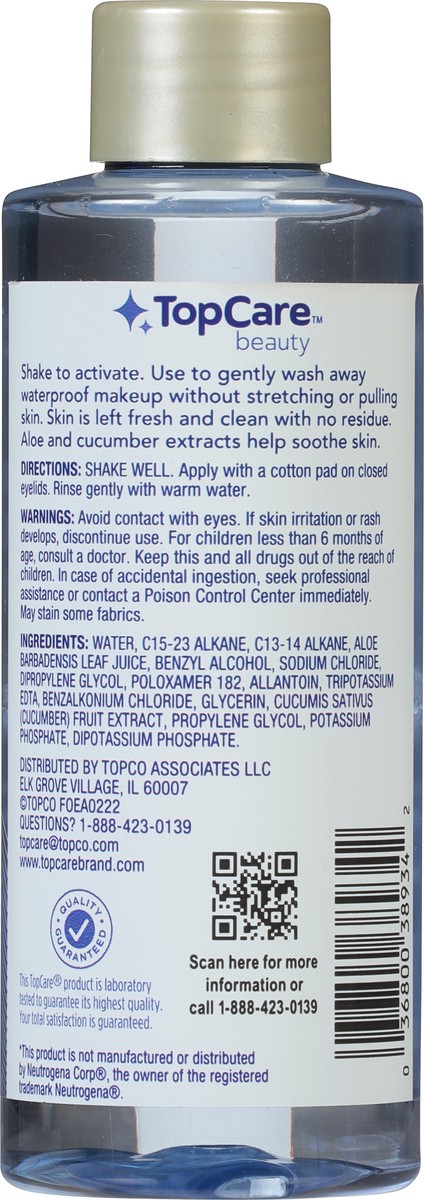 slide 12 of 13, Topcare Oil Frre Eye Makeup Remover, 5.5 oz