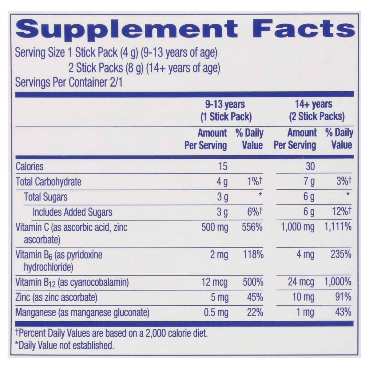 slide 12 of 12, Emergen C Crystals, 2 ct