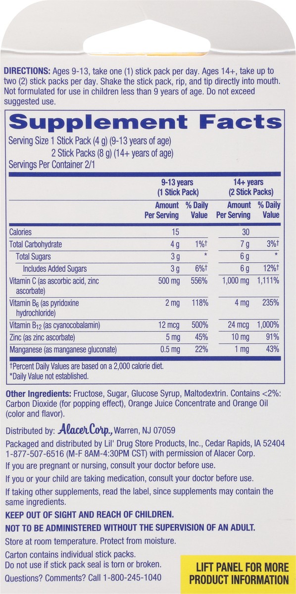 slide 6 of 12, Emergen C Crystals, 2 ct