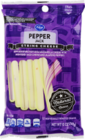 slide 1 of 1, Kroger Pepper Jack String Cheese, 10 oz