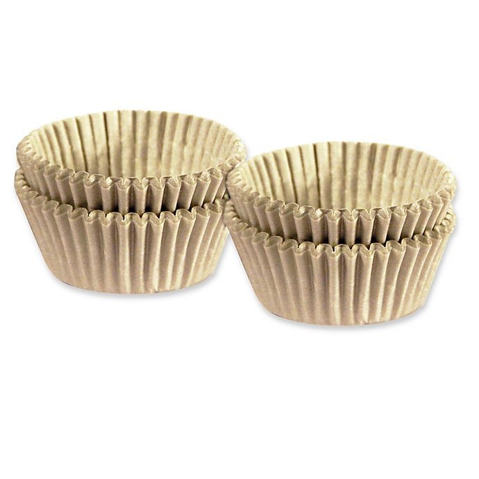 slide 1 of 4, Cupcake Creations Mini Baking Cups - Silver, 60 ct