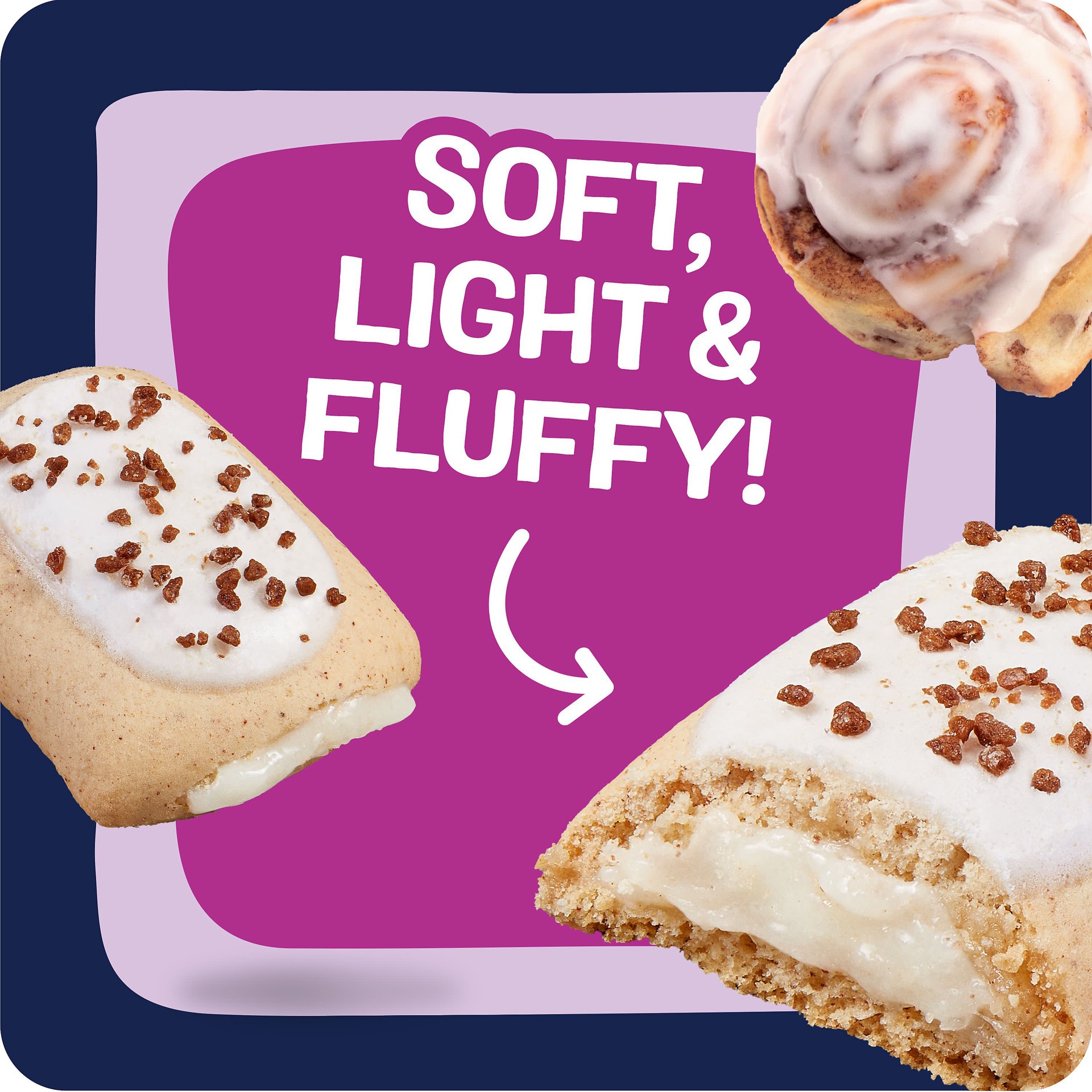 slide 2 of 7, Kelloggs Poptart Bites Cinnamon, 3.5 oz