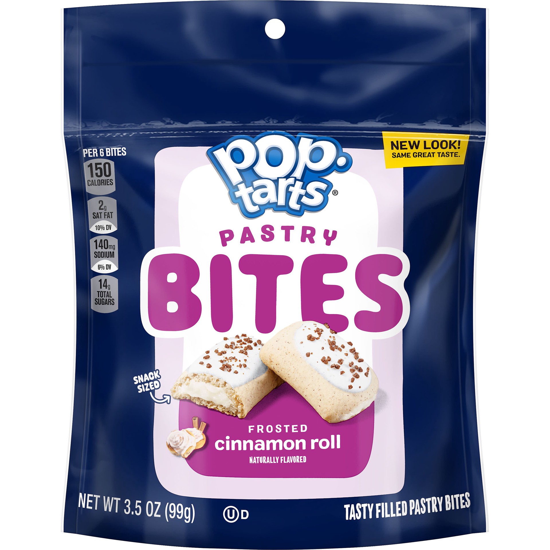 slide 7 of 7, Kelloggs Poptart Bites Cinnamon, 3.5 oz