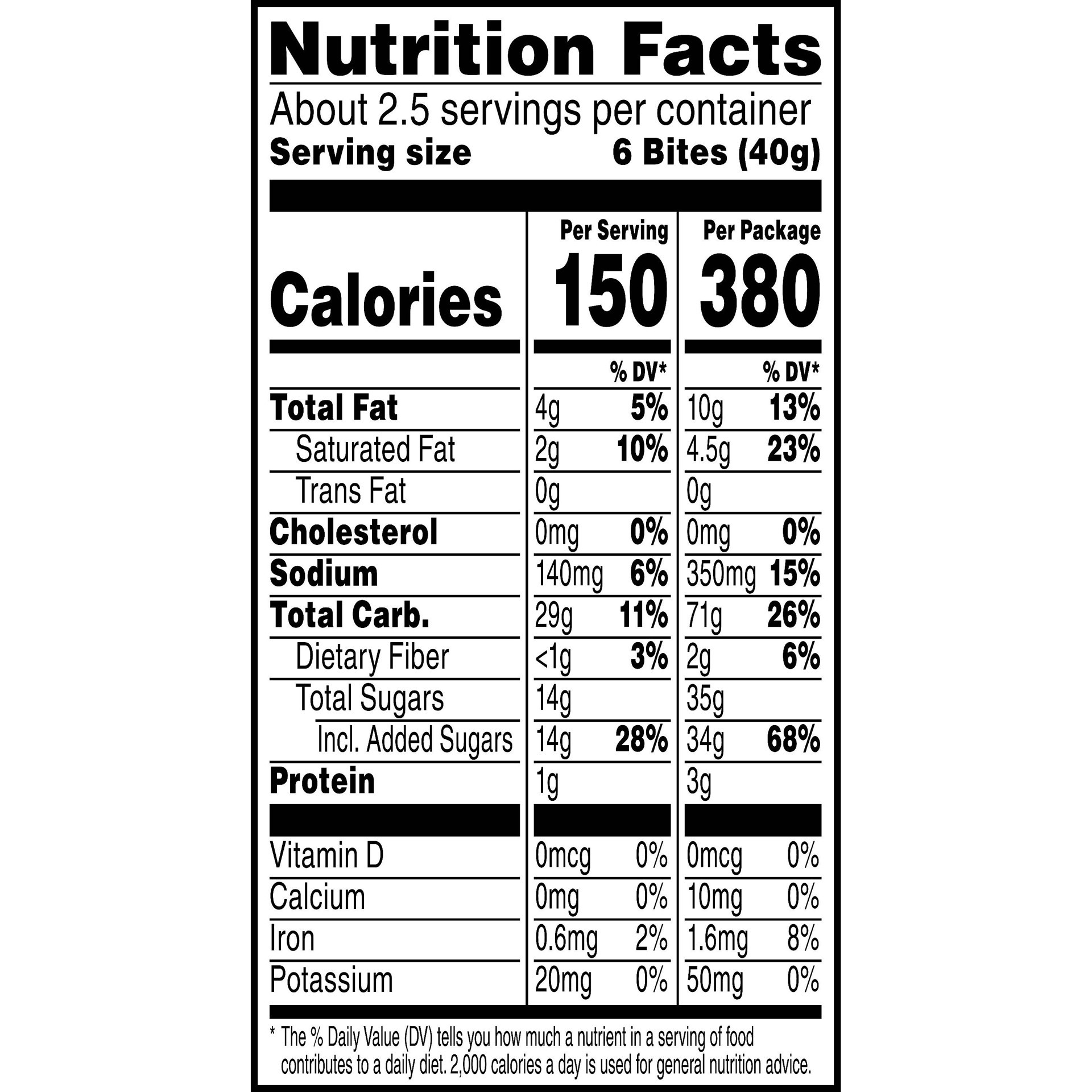 slide 3 of 7, Kelloggs Poptart Bites Cinnamon, 3.5 oz