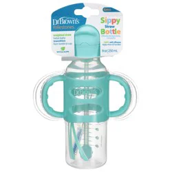 Dr. Brown's Milestones 6M+ 8 oz Sippy Straw Bottle - 1 Bottle