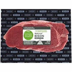 Simple Truth Natural Bison Ribeye Steak