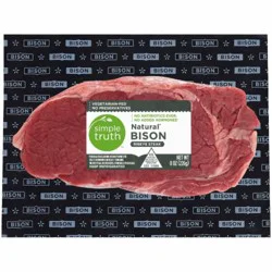 Simple Truth Natural Bison Ribeye Steak