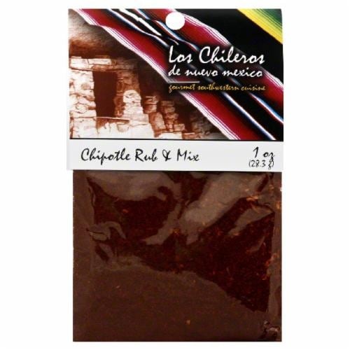 slide 1 of 1, Los Chileros Chipotle Rub & Mix, 1 oz