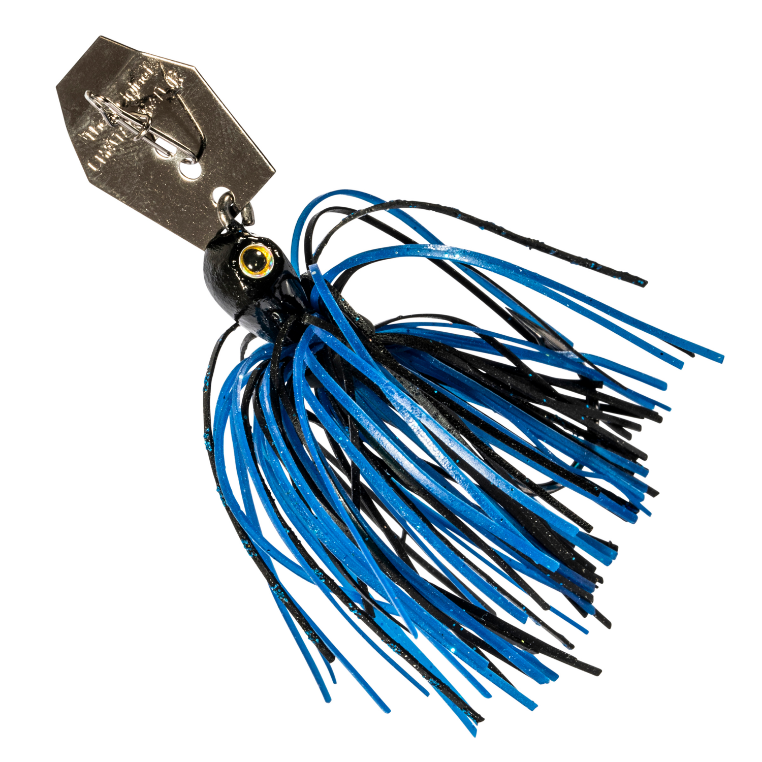slide 1 of 1, Z Man Chatterbait Micro Blue/Black 1/8, 1 ct