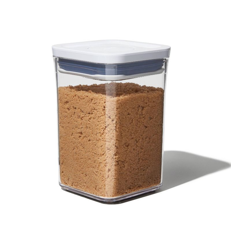 slide 5 of 5, OXO POP 3pc Food Storage Container Value Set White: Air Tight Seal, Dishwasher-Safe, 1.1 Qt Capacity, 3 ct, 1.1 qt