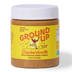 Ground Up PDX Ground Up Snickerdoodle Almond & Cashew Butter - 10oz