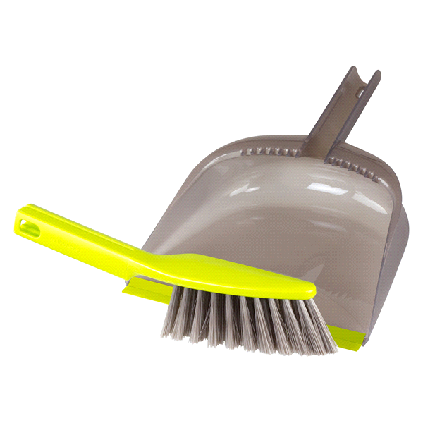 slide 1 of 2, Casabella Wayclean Dustpan and Brush Set, 1 ct