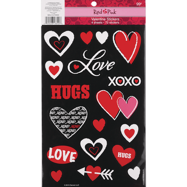 slide 1 of 1, 72Ct Stickers, 72 ct