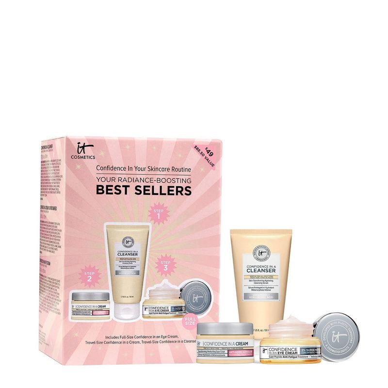 slide 1 of 3, IT Cosmetics Confidence Best Sellers Set - 14oz/3pc - Ulta Beauty, 14 oz, 3 ct