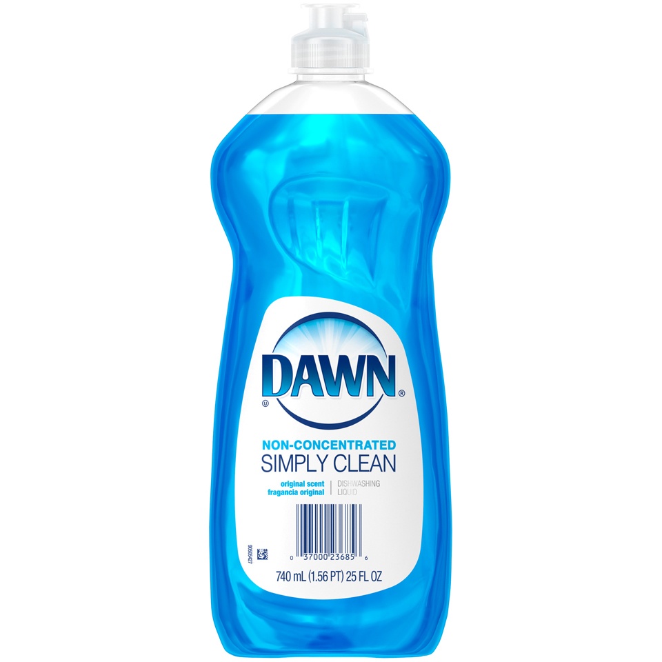 slide 2 of 2, Dawn Simply Clean Dish Liquid, 25 fl oz