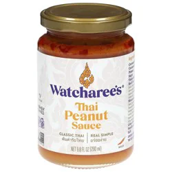 Watcharee's Mild Thai Peanut Sauce 9.8 fl oz