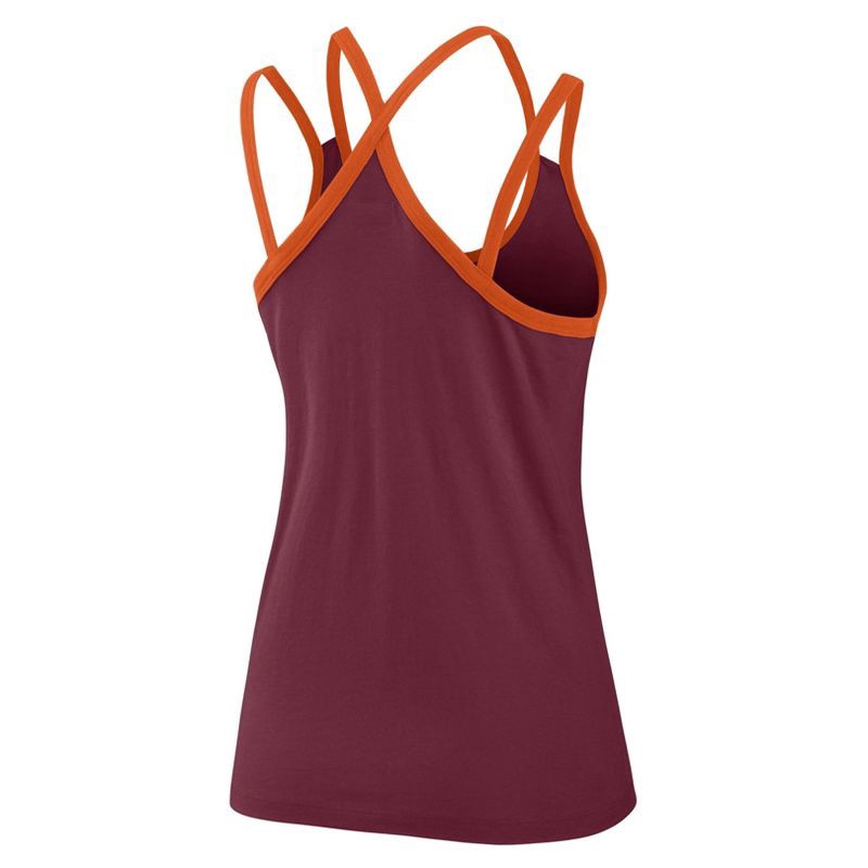 slide 2 of 3, NCAA Virginia Tech Hokies Women's Two Tone Tank Top - L, 1 ct