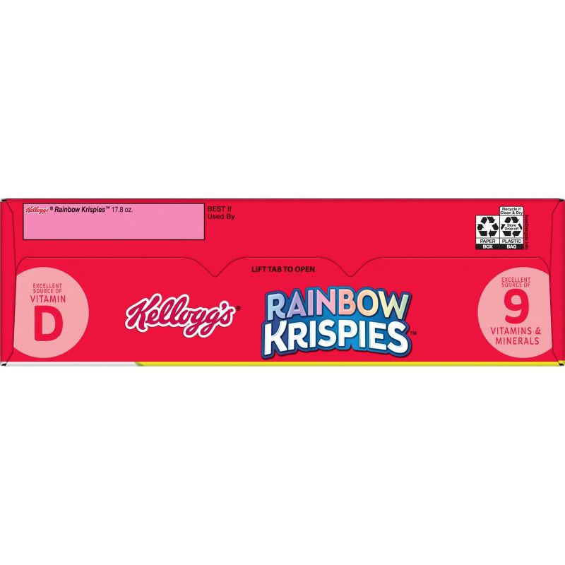 slide 8 of 11, Rice Krispies Kellogg's Rainbow Krispies - 17.8oz, 17.8 oz