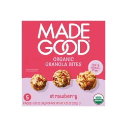 MadeGood Strawberry Granola Minis - 5ct/4.25oz