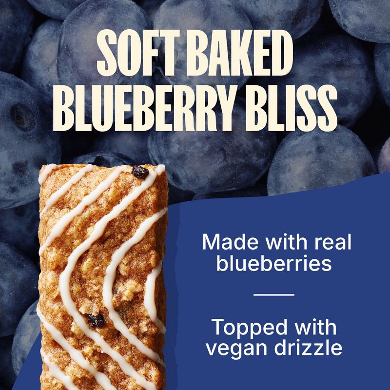 slide 4 of 9, MadeGood Mornings Blueberry Soft Baked Oat Bars - 5.3oz/5ct, 5.3 oz, 5 ct