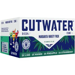 Cutwater Spirits Cutwater Margarita Variety Pack - 12pk/200ml Cans