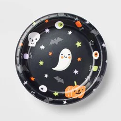 30ct Halloween Dinner Plate - Spritz