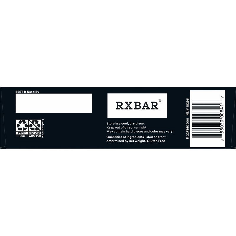 slide 10 of 11, RXBAR Chocolate Sea Salt Protein Bars - 9.1oz/5ct, 9.1 oz, 5 ct