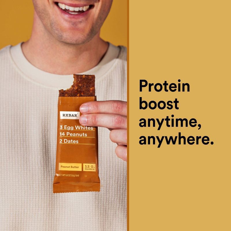 slide 5 of 11, RXBAR Peanut Butter Protein Bars - 5ct/9.1oz, 5 ct, 9.1 oz