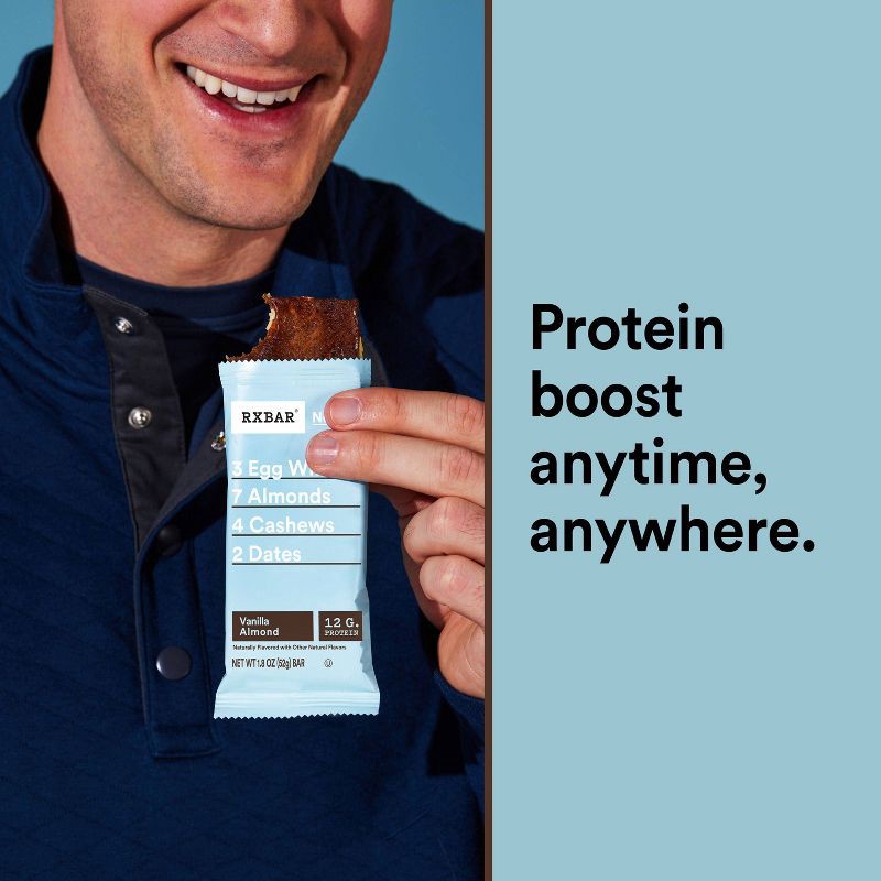 slide 5 of 10, RXBAR Vanilla Almond Protein Bars - 5ct/9.1oz, 5 ct, 9.1 oz