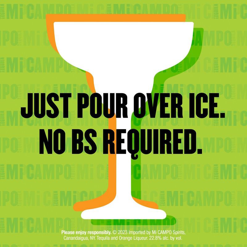 slide 5 of 12, Mi Campo Cocktails Mi Campo Blanco Tequila Spicy Jalapeno Margarita Premixed Cocktail - 375ml Bottle, 375 ml