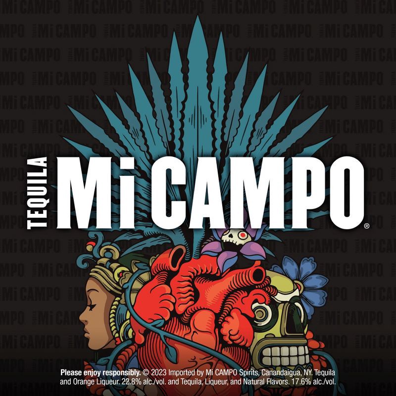 slide 10 of 12, Mi Campo Cocktails Mi Campo Blanco Tequila Spicy Jalapeno Margarita Premixed Cocktail - 375ml Bottle, 375 ml
