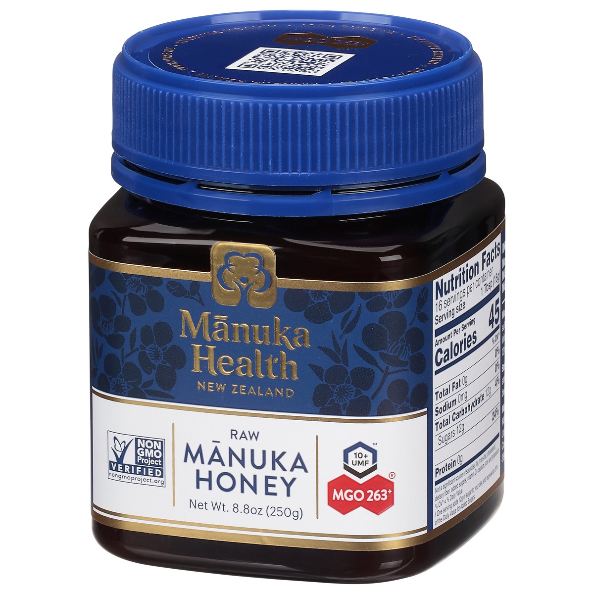 slide 8 of 9, Manuka Health 10+ UMF MGO 263+ Raw Manuka Honey 8.8 oz, 8.8 oz