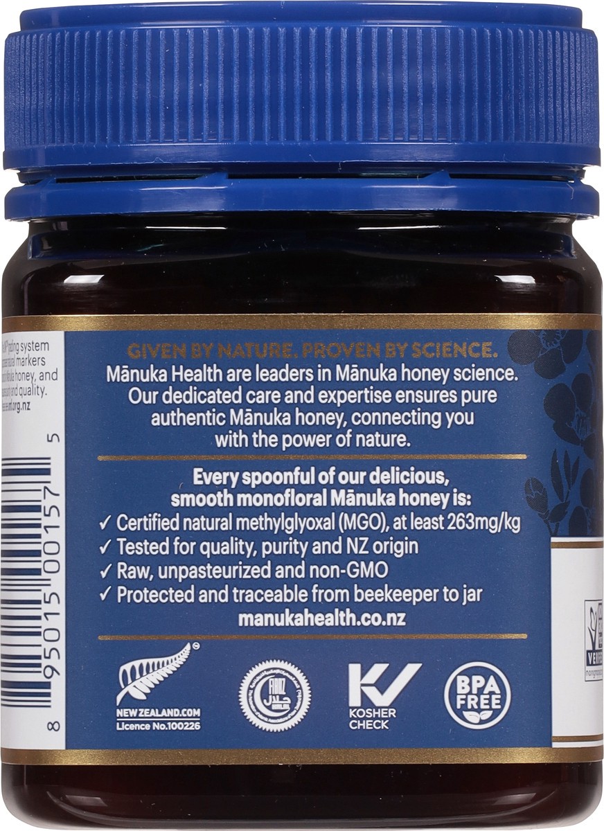 slide 4 of 9, Manuka Health 10+ UMF MGO 263+ Raw Manuka Honey 8.8 oz, 8.8 oz