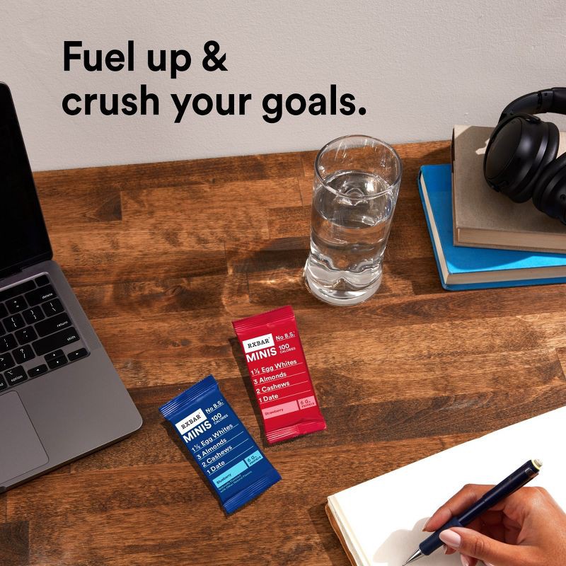 slide 5 of 9, RXBAR Mini Blueberry & Strawberry Protein Bars - 7.36oz/8ct, 7.36 oz, 8 ct