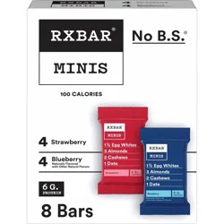 RXBAR Mini Blueberry & Strawberry Protein Bars - 7.36oz/8ct