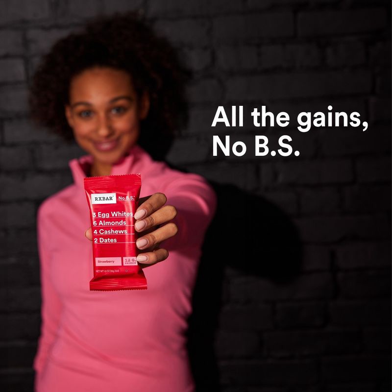 slide 5 of 12, RXBAR Strawberry Protein Bars - 9.1oz/5ct, 9.1 oz, 5 ct