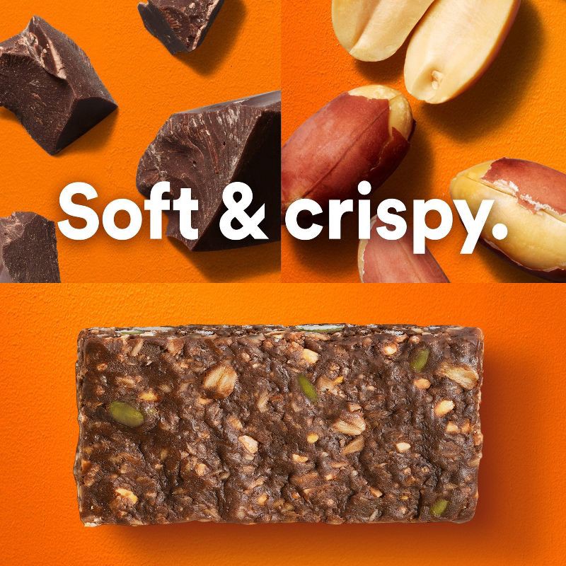 slide 6 of 11, RXBAR Nut Butter & Oat Dark Chocolate Peanut Butter Protein Bars - 9.7oz/5ct, 9.7 oz, 5 ct