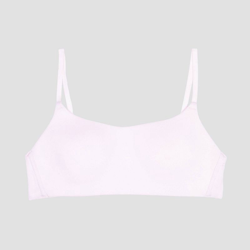 slide 3 of 3, Maidenform Girls' Wire Free Padded Bra - Pink 30A, 1 ct